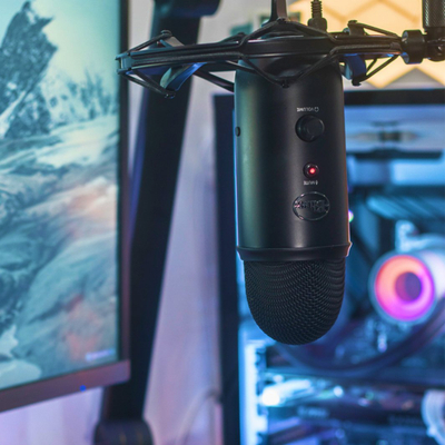 Mikrofon Blue Yeti (988-000229), USB, i zi