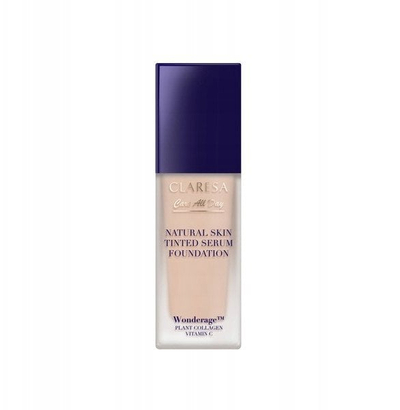 Bazë kremi Claresa Natural Skin Tinted Serum Foundation 1C Light Cool, 32ml, për lëkurë të çelët