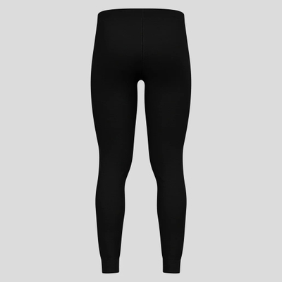 Leggings bazë Odlo Merino 160 Total Black, lesh merino, të zeza, L