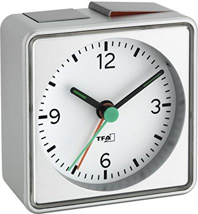 Orë me alarm TFA 60.1013.54 PUSH, e bardhë