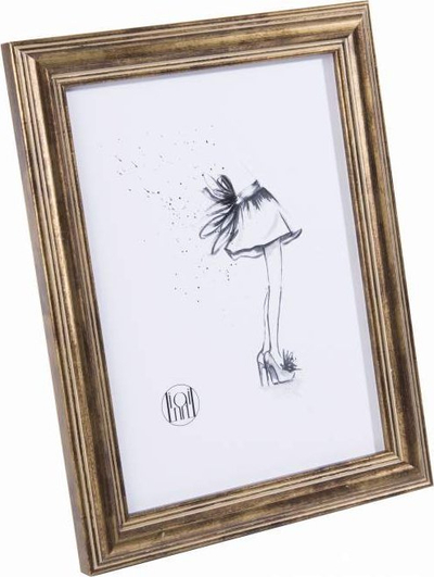 Kornizë fotoje Frame Tango Wood Bronze, dru, 15x20 cm, ngjyrë bronzi
