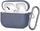 Kuti mbrojtëse Tech-Protect për Apple AirPods Pro 3, silikon, me karabinë, blu baby
