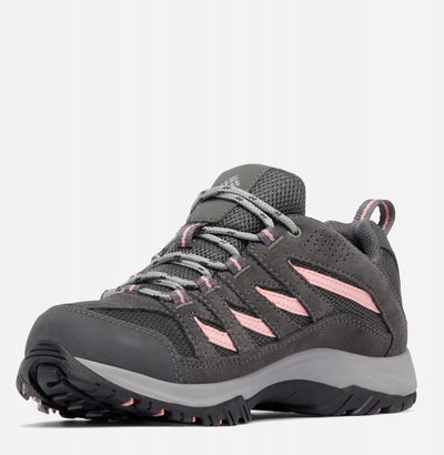 Këpucë trekking Columbia Crestwood Waterproof për gra, madhësia 37, gri e errët