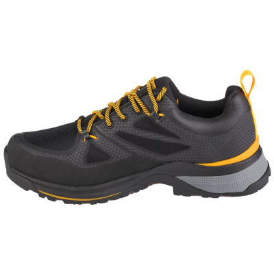 Këpucë outdoor Jack Wolfskin Force Striker Texapore Low M, membranë të papërshkueshme nga uji, taban VIBRAM, e zezë verdhë