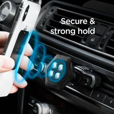 Montues magnetik makine Spigen, QS24 000CG21944, i zi