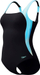 Kostum banje për femra Speedo LunaLustre, shaping, i zi turquoise