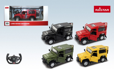 Makine me telekomande Rastar Land Rover Defender 1003, radio kontroll, shumengjyreshe