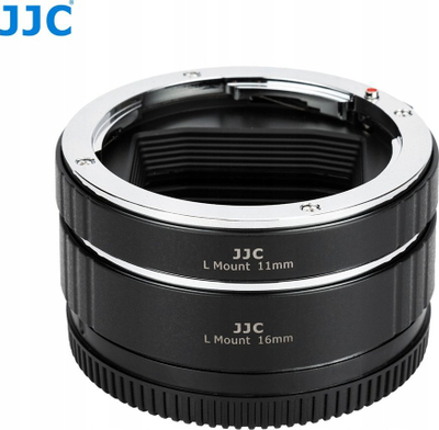 Extension tube JJC AET LS II, për lente L Mount, për makrofotografi, i zi