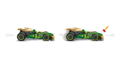 Lodër LEGO NINJAGO Lloyd Pull Back Race Car 71828, makinë garuese me tërheqje mbrapa, shumëngjyrëshe