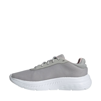Atlete për goca Adidas Cloudfoam Comfy, rrjetë e ajrosshme, të bardha