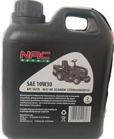Vaj motori për kositëse NAC 10W30, 4 takt, 2L