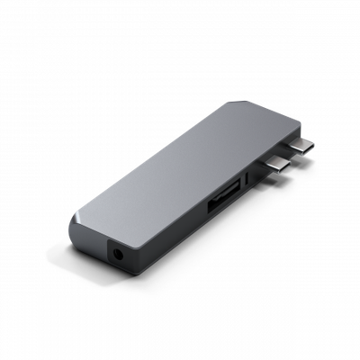 Përshtatës Satechi Aluminium Pro Hub Mini, i hirtë