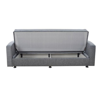 Divan-Shtrat 3-ulëse 220×77×83 cm (HM3074.03), gri
