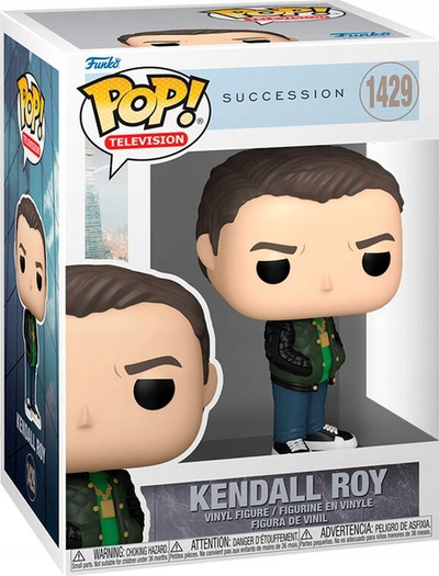 Figurë vinili Funko Pop Television Succession Kendall Roy, 9 cm, për koleksion, shumëngjyrëshe