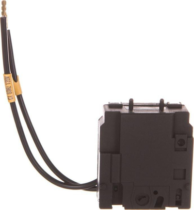 Modul shunt release A53 254415, 110V 50Hz, për çelësa automatikë, i zi
