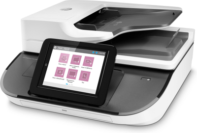 Skaner rrjeti HP Digital Sender Flow 8500 fn2, 600 ppi, 100 fpm, ekran LCD