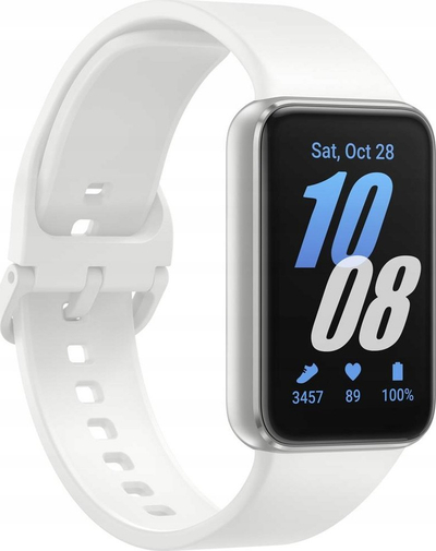 Byzylyk i zgjuar Samsung Galaxy Fit 3 SM R390, ekran 1.6\" AMOLED, Bluetooth, argjendtë