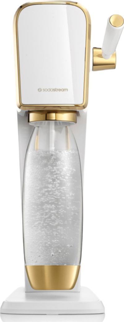 Aпарат Sodastream Art, сет со додатоци, бело-златен