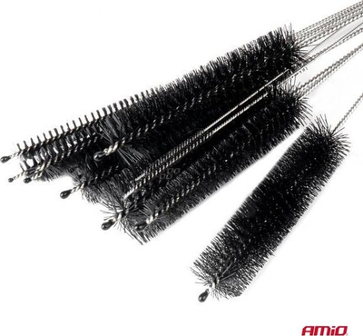 Set furçash pastrimi AMIO 04331, 13 pjesë, për automjet, shumëngjyrësh