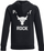 Bluzë me kapuç Under Armour Project Rock Rival Fleece Boys, pambuk, e zezë