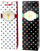 Qese dhurate per shishe vere me pika, 35 x 12 x 9 cm, shumeengjyrshe