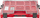 Organizues veglash Qbrick System PRO Red Ultra HD Organizer 200, modular, i kuq
