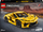 Lodër me pjesë për ndërtim makine Chevrolet Corvette Stingray, makinë sportive, për kalamaj, e kuqe