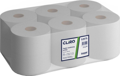 Letër tualeti Jumbo B Recycled Paper, 135 m, 2 shtresa, e bardhë