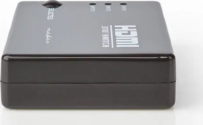 Ndarës HDMI Nedis me 3 porta, 3 hyrje e 1 dalje, Full HD 1080p, i zi