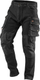 Pantalona pune Neo DENIM, L, të zeza