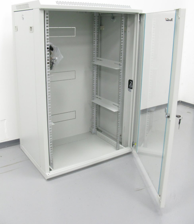 Kabinë rack XtendLan 19" 22U, 600x600 mm, mban deri 60 kg, gri
