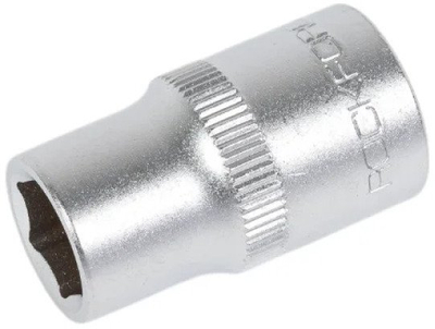 Kokë çelësi ROCKFORCE RF-54512, 12 mm, kapje 1/2", argjendtë