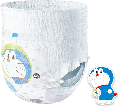 Pelenë pantallona për bebe MamyPoko XL, 38 copë, super thithëse, me bozhure