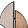 Paravan ndarë me 6 fletë Crypt 241x1,5x180Hcm (HM4221), zezë