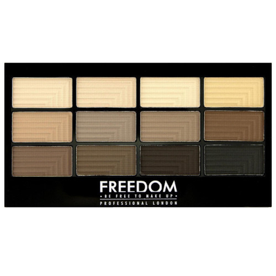Paletë hijesh për sy Freedom Pro 12 Audacious Mattes, 12 g