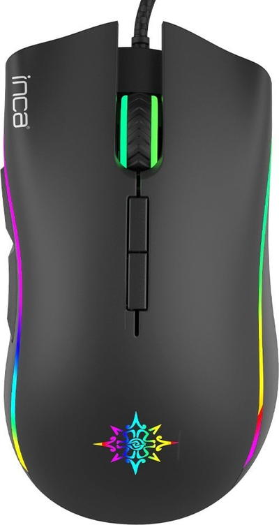 Maus gaming Inca IMG-349, 6400 DPI, 7 butona, i zi