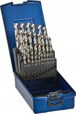 Set stërvina metali KWB 205720, 25 copë, HSS, DIN 338