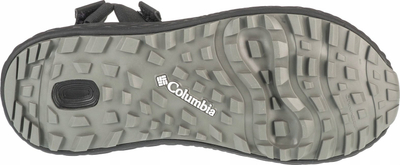 Sandale për burra Columbia Konos Globetrot Sandal M, taban gome, rripa me Velcro, të zeza