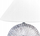 Set llampa tavoline YUNA Ceramic Silver, 2 copë, bazë qeramike, kapak i bardhë