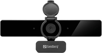 Webkamera Sandberg USB C/A Webcam Pro Remote 4K, 4K, autofokus, e zezë