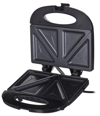 Toster sanduiçësh Esperanza Casserole TKT002K, 700W, pllaka jo-ngjitëse, i zi