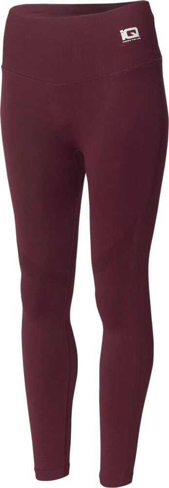 Leggings për gra IQ Ilean W, sintetike, pa qepje, të zeza