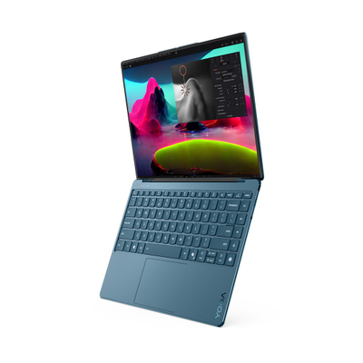 Laptop Lenovo Yoga Slim 9 14ILL10, 14", Intel Core Ultra 7 258V, Touchscreen WQUXGA, 32 GB LPDDR5x-SDRAM, 1 TB SSD, Teal