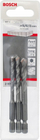 Set stërvitjesh për mur Bosch HEX-9 Ceramic 2608589527, 3 copa, diametra 5 6 8 mm, gri