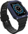 Rrip me kapak mbrojtës për Apple Watch 40/41mm, TPU, sportiv, blu me të zezë