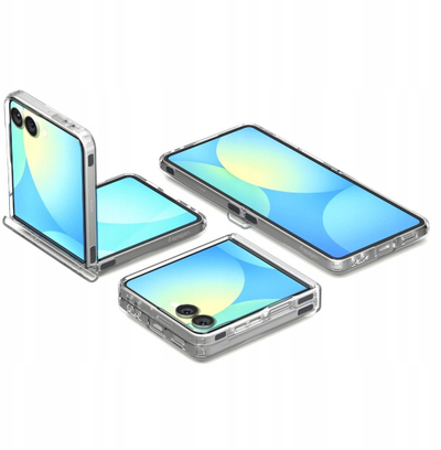 Këllëf telefoni Spigen Ultra Hybrid Pro MagFit për Galaxy Z Flip 7, me mbrojtje menteshe, me magnet Qi2.1, transparent Neo One