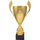 Kupë trofe Victoria Sport Metal Cup 4126D, 41 cm, metal, ngjyrë flori