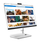 Kompjuter All-in-One Lenovo IdeaCentre AIO 3 24IAP7, 23.8\", Intel Core i5-13420H, 16GB RAM, 1TB SSD, i bardhë