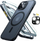 Set mbrojtës ESR Classic Pro HaloLock për iPhone 15, MagSafe, ngjyrë e zezë mat