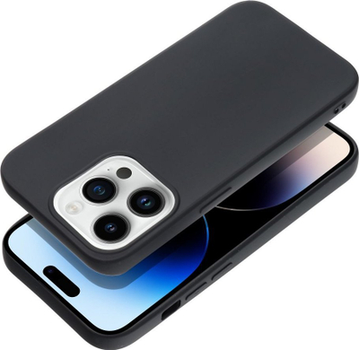 Mbulesë telefoni Matt Case për iPhone 14 Pro, TPU, mat, e zezë